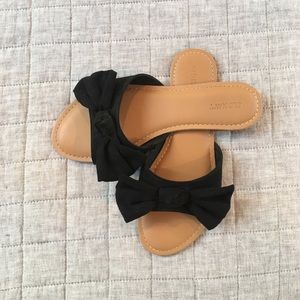 Old Navy Bow Slide Sandals